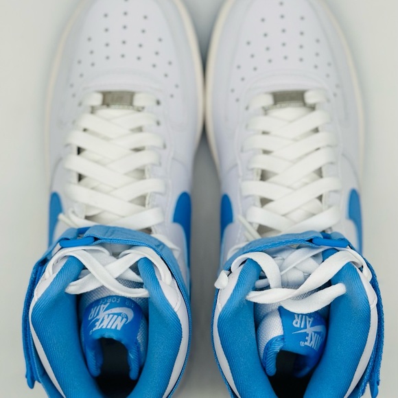 NEW Nike Air Force 1 High OG QS University Blue DX3805-100 Women’s Size Multi - Picture 6 of 6